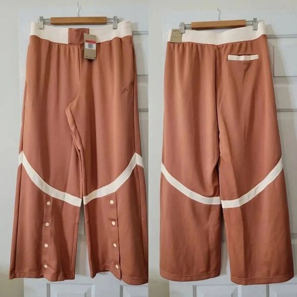 Jordan (Her)itage Snap Track Pants L NWT $100 - Picture 2 of 8
